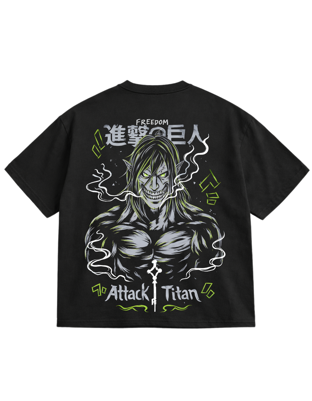 AOT Acid Washed Oversized T-Shirt