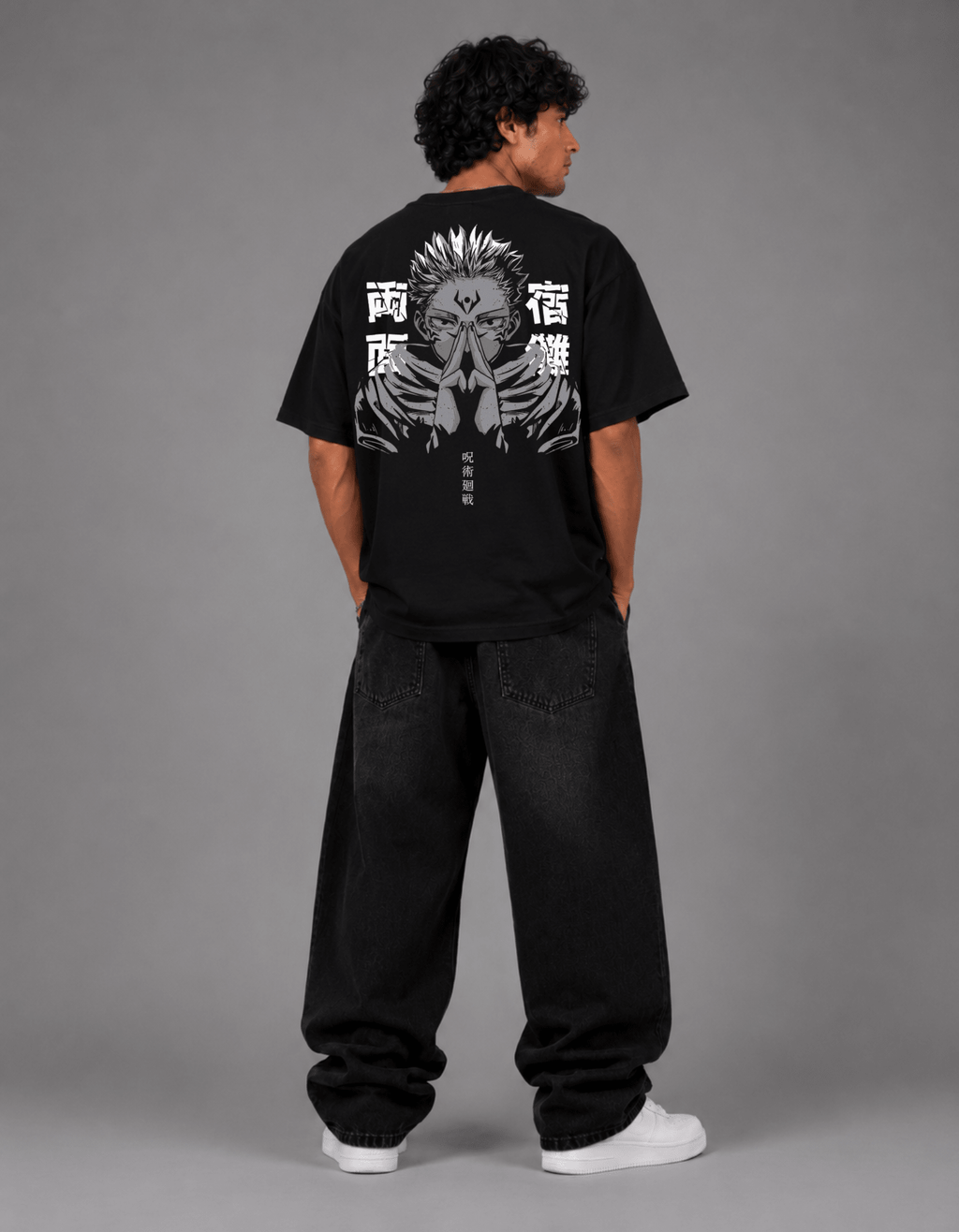 Sukuna Oversized T-Shirt - Awara Bacha